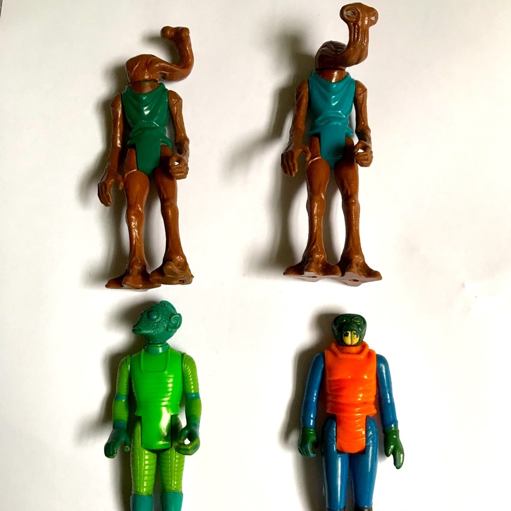 1978 Vintage Cantina Aliens Star wars figures